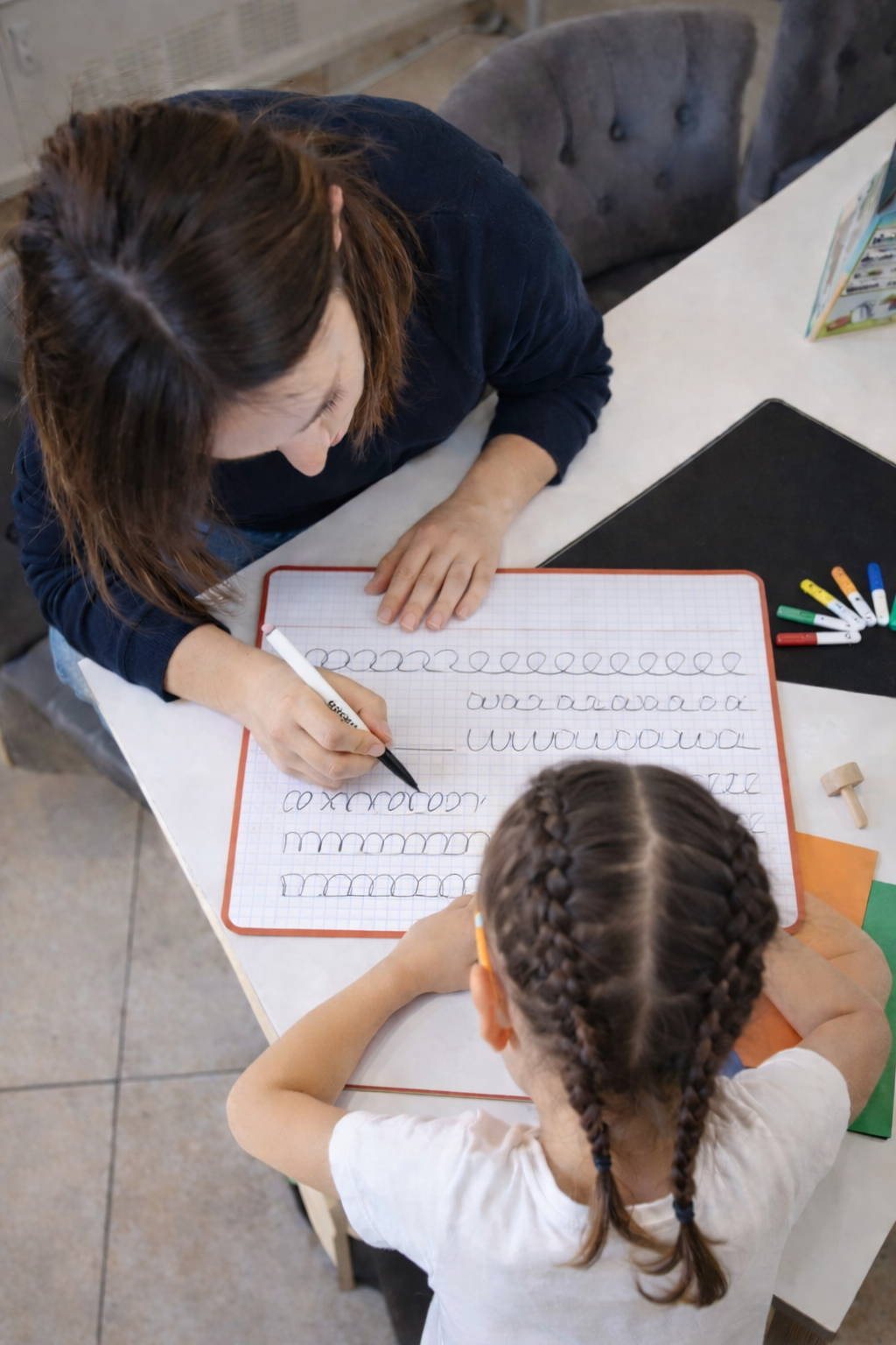 rééducation du geste graphique