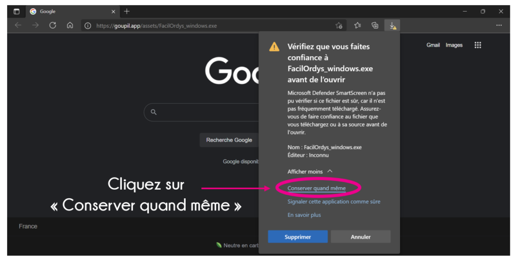 téléchargement facil'ordys bis