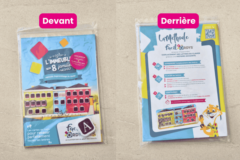 Le contenu du produit plateau d'apprentissage