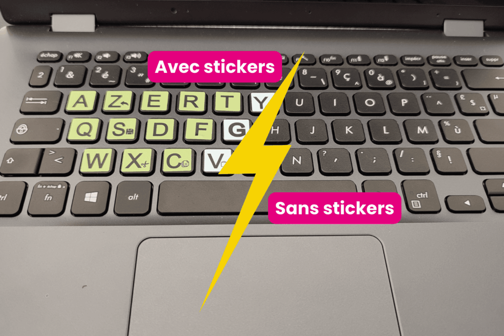 Avec ou sans stickers Facil'Ordys